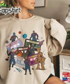 Guardians Galaxy Volume 3 Shirt Rocket Raccoon Baby Groot Sweatshirt T-Shirt