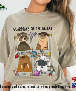 Guardians Of The Galaxy 2023 Comfort Colors Shirt Rocket And Friends Classic Sweatshirt