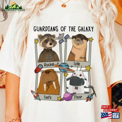 Guardians Of The Galaxy 2023 Comfort Colors Shirt Rocket And Friends Sweatshirt Hoodie