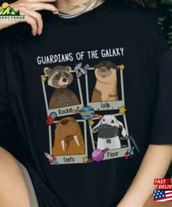 Guardians Of The Galaxy 2023 Comfort Colors Shirt Rocket And Friends T-Shirt Hoodie
