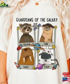 Guardians Of The Galaxy 2023 Comfort Colors Shirt Rocket And Friends T-Shirt Hoodie