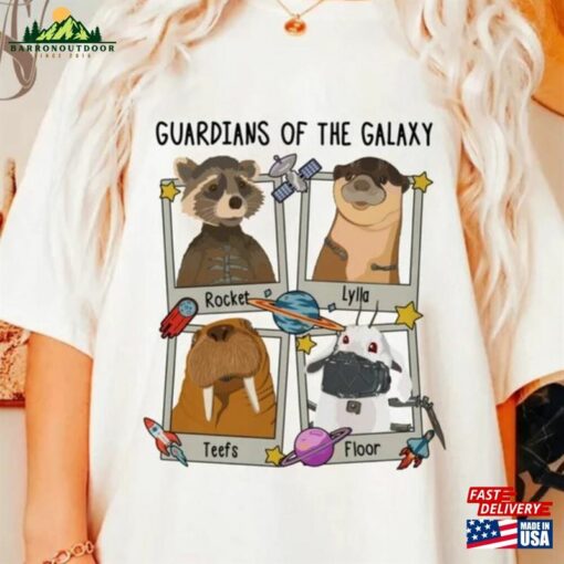 Guardians Of The Galaxy 2023 Comfort Colors Shirt Rocket And Friends T-Shirt Hoodie