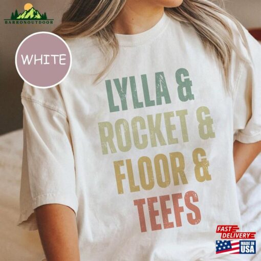 Guardians Of The Galaxy 2023 Shirt Lylla Teefs Floor Rocket Unisex T-Shirt Classic Sweatshirt