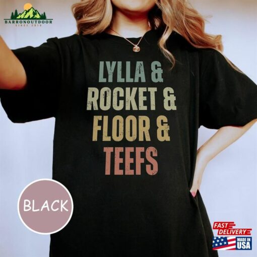 Guardians Of The Galaxy 2023 Shirt Lylla Teefs Floor Rocket Unisex T-Shirt Classic Sweatshirt