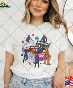 Guardians Of The Galaxy 3 Shirt Cosmic Rewind Cassette Star Lord Hoodie Unisex