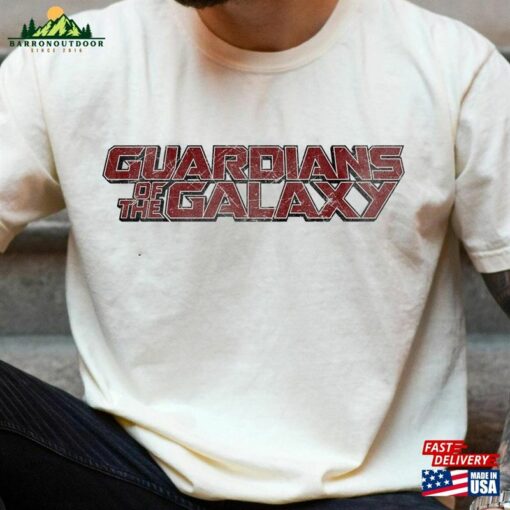 Guardians Of The Galaxy Classic Bold Red Logo Shirt Marvel Movie 2023 Sweatshirt T-Shirt