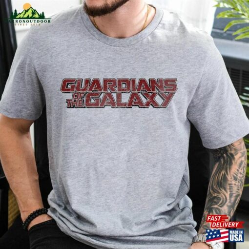 Guardians Of The Galaxy Classic Bold Red Logo Shirt Marvel Movie 2023 Sweatshirt T-Shirt