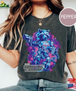 Guardians Of The Galaxy Shirt Comfort Colors Marvel Movies 2023 T-Shirt Avengers Family Hoodie