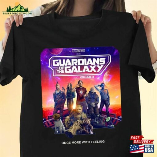 Guardians Of The Galaxy Shirt Marvel Movie 2023 Volume 3 T-Shirt Unisex