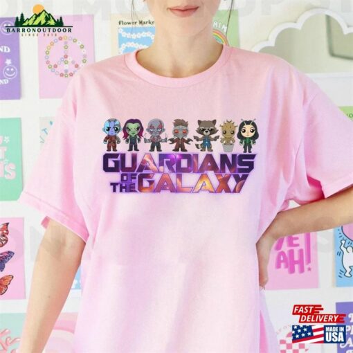 Guardians Of The Galaxy Shirt Rocket And Friends Sweatshirt Avengers Marvel Movie 2023 Tee Hoodie T-Shirt