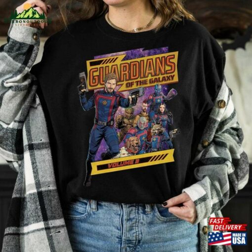 Guardians Of The Galaxy Style And Logo Shirt Hoodie T-Shirt