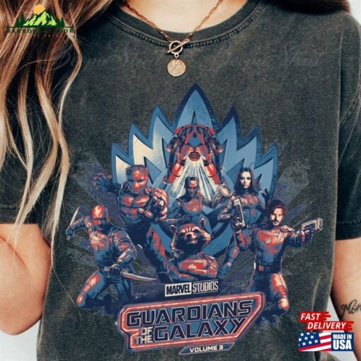 Guardians Of The Galaxy Style And Logo Shirt Volume 3 Marvel Movie 2023 Sweatshirt T-Shirt