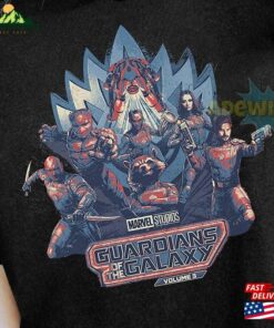 Guardians Of The Galaxy Vol 3 Comforts Colors Shirt Superhero T-Shirt Movie Classic Unisex