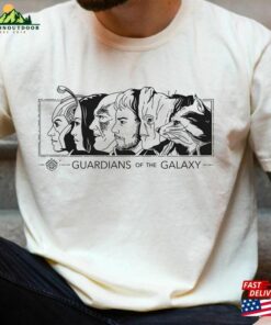 Guardians Of The Galaxy Vol 3 Comic Panel Profiles Shirt Marvel Movie 2023 T-Shirt Sweatshirt