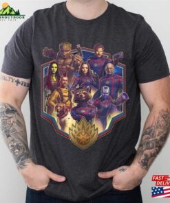 Guardians Of The Galaxy Vol 3 Family Shirt Group Marvel Movie 2023 Classic T Shirt 4