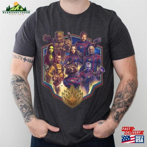 Guardians Of The Galaxy Vol 3 Family Shirt Group Marvel Movie 2023 Classic T-Shirt