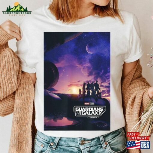 Guardians Of The Galaxy Volume 3 Movie Poster Logo Shirt Marvel 2023 Sweatshirt Hoodie