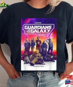 Guardians Of The Galaxy Volume 3 Poster Shirt Marvel Movie 2023 T-Shirt Sweatshirt Guardians Of The Galaxy Volume 3 Poster Shirt Marvel Movie 2023 T-Shirt Sweatshirt
