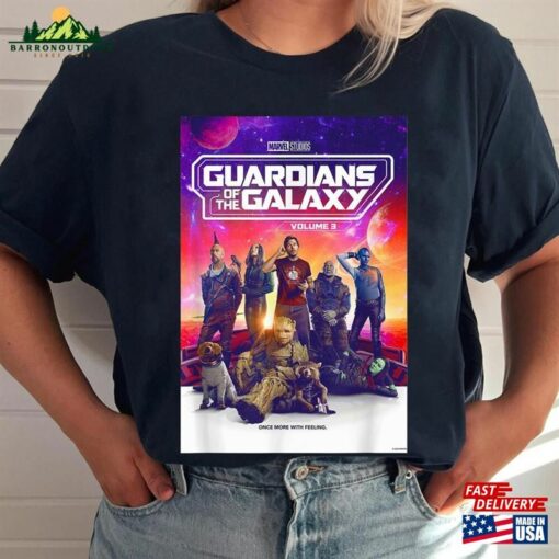 Guardians Of The Galaxy Volume 3 Poster Shirt Marvel Movie 2023 T-Shirt Sweatshirt