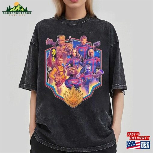 Guardians Of The Galaxy Volume 3 T-Shirt Rocket Team Space Shirt Hoodie Classic