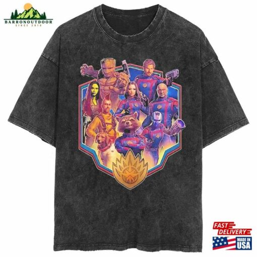 Guardians Of The Galaxy Volume 3 T-Shirt Rocket Team Space Shirt Hoodie Classic