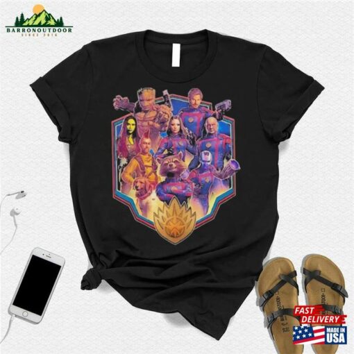 Guardians Of The Galaxy Volume 3 T-Shirt Rocket Team Space Shirt Hoodie Classic