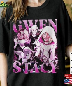 Gwen Stacy Movie Shirt Spiderman Across The Spider Verse Vintage 90S Y2k Sweatshirt T-Shirt Hoodie Gwen Stacy Movie Shirt Spiderman Across The Spider Verse Vintage 90S Y2k Sweatshirt T-Shirt Hoodie