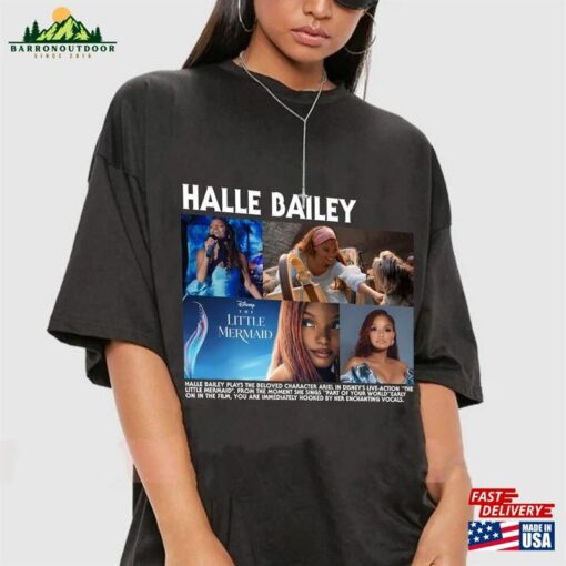 Halle Bailey Shirt Fan The Little Mermaid 2023 Live Action Sweatshirt Classic