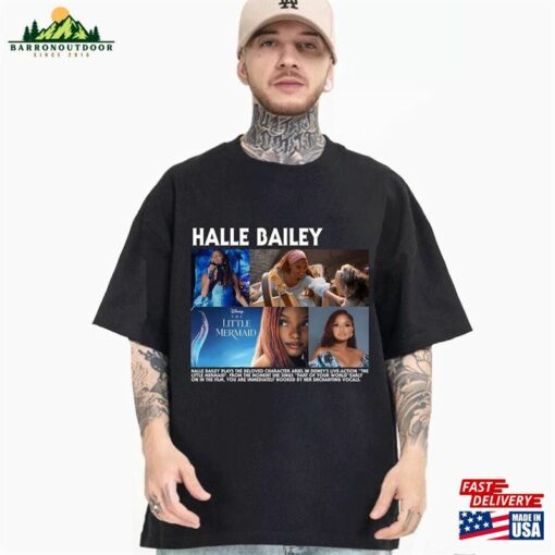 Halle Bailey Shirt Fan The Little Mermaid 2023 Live Action Sweatshirt Classic