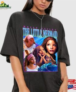 Halle Bailey Vintage Shirt The Little Mermaid 2023 Live Action Black Girl Magic Hoodie Sweatshirt Halle Bailey Vintage Shirt The Little Mermaid 2023 Live Action Black Girl Magic Hoodie Sweatshirt