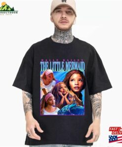 Halle Bailey Vintage Shirt The Little Mermaid 2023 Live Action Black Girl Magic Hoodie Sweatshirt Halle Bailey Vintage Shirt The Little Mermaid 2023 Live Action Black Girl Magic Hoodie Sweatshirt