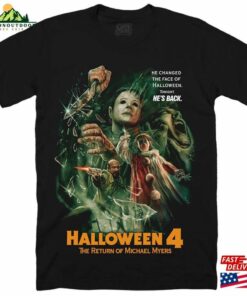 Halloween 4 T-Shirt V Neck Hoodie Sweatshirt Gift Shirt 2023 On Birthday Classic Halloween 4 T-Shirt V Neck Hoodie Sweatshirt Gift Shirt 2023 On Birthday Classic