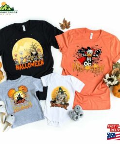 Halloween Cartoon Shirt Family Group T-Shirt Classic Halloween Cartoon Shirt Family Group T-Shirt Classic