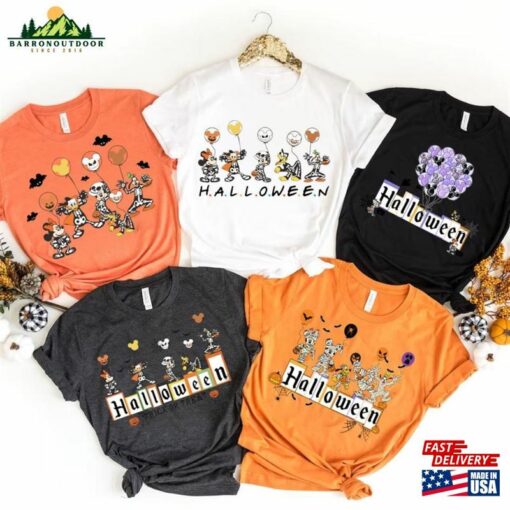 Halloween Cartoon Shirt Family Group T-Shirt Hoodie