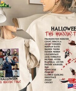 Halloween Characters The Horror Tour Shirt Movie Eras Universal Studios Nights 2023 Classic Sweatshirt Halloween Characters The Horror Tour Shirt Movie Eras Universal Studios Nights 2023 Classic Sweatshirt