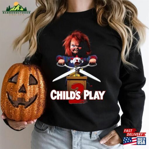 Halloween Child’s Play Tshirt Sweatshirt Hoodie 2023 Party Classic