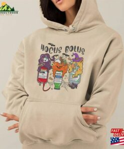 Halloween Hocus Bolus Shirt Funny Nurse Sweatshirt Icu Unisex