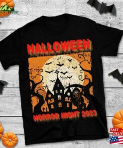 Halloween Horror Night 2023 Unisex Spooky Cotton Tee Party Wear Sweatshirt Classic