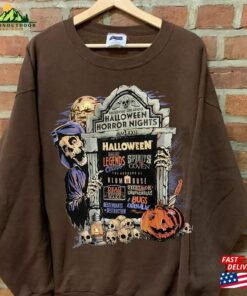 Halloween Horror Nights 2023 Event T-Shirt Scream Movie Crewneck Sweatshirt Shirt Unisex