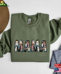 Halloween Mama Sweatshirt Horror Characters Tshirts Scary Movie Classic Unisex 2 Halloween Mama Sweatshirt Horror Characters Tshirts Scary Movie Classic Unisex 3