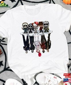 Halloween Matching Characters Movie Killers Shirt Retro Spooky T-Shirt Sweatshirt