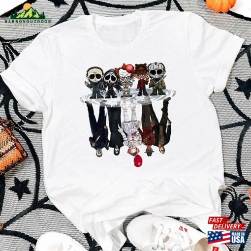 Halloween Matching Characters Movie Killers Shirt Retro Spooky T-Shirt Sweatshirt