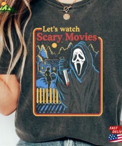Halloween Movie Shirt Let’s Watch Scary Movies T-Shirt Classic Sweatshirt