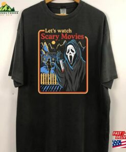 Halloween Movie Shirt Let’s Watch Scary Movies T-Shirt Classic Sweatshirt