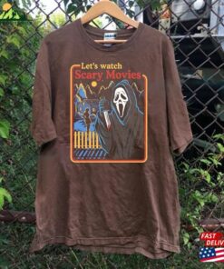 Halloween Movie Shirt Lets Watch Scary Movies T Shirt Classic Sweatshirt 4