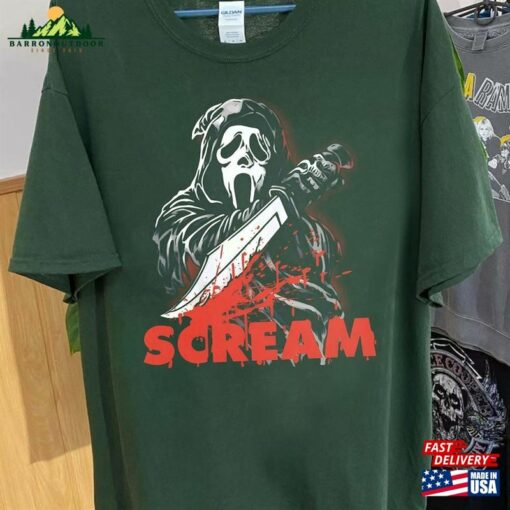 Halloween Movie Shirt Scream T-Shirt Vintage Classic Sweatshirt