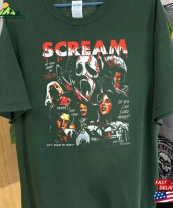 Halloween Movie Shirt Scream T-Shirt Vintage Hoodie Classic