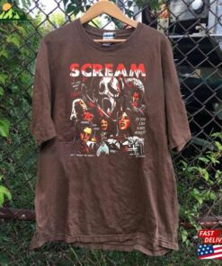 Halloween Movie Shirt Scream T Shirt Vintage Hoodie Classic 3