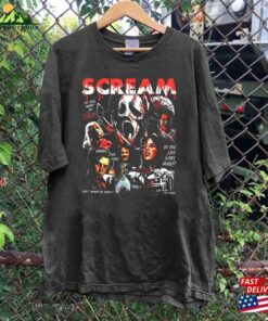 Halloween Movie Shirt Scream T Shirt Vintage Hoodie Classic 4