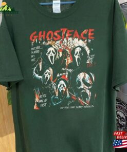 Halloween Movie Shirt Scream T-Shirt Vintage Unisex Classic